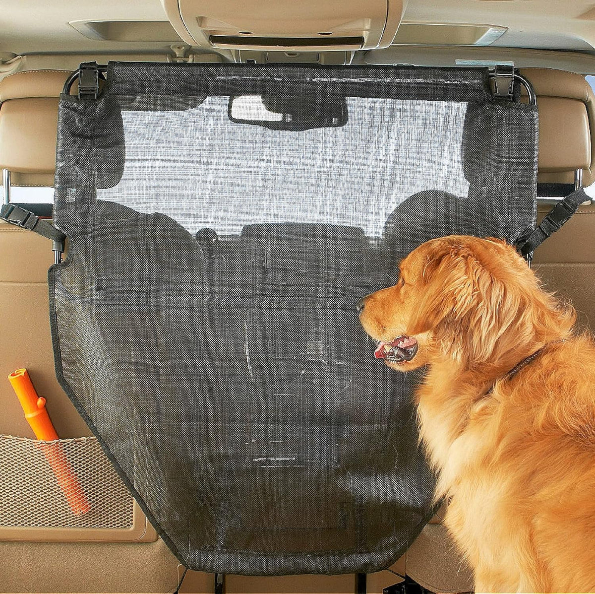 Dog Barrier Gate with Steel Frame L663