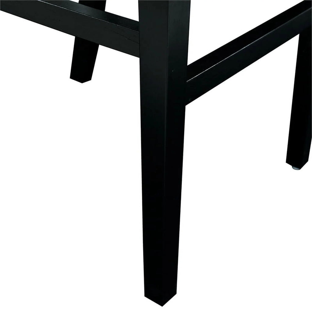 2 Piece Cow Print Wood Bar Stool Set M1959